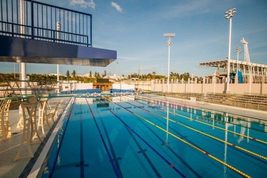 Bermuda National Stadium swimming pool